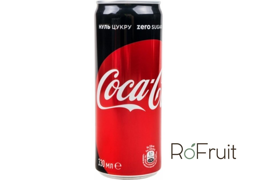 Coca Cola Zero  Banka 0.33Lt